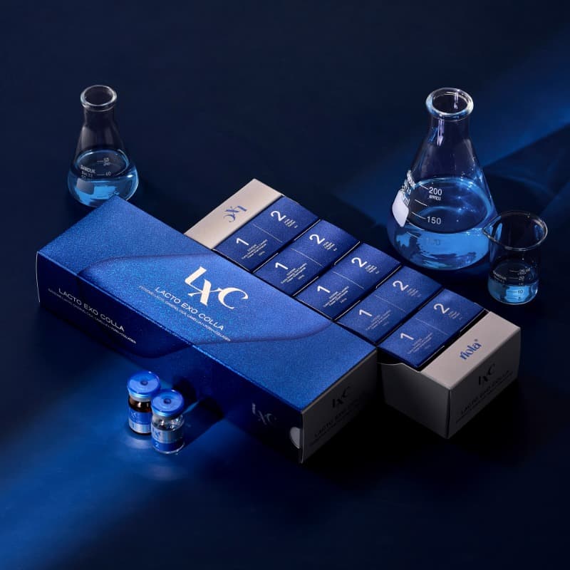 Lacto Exo Colla 100 mg × 5 liyofilize flakon ve 6 ml × 5 çözücü ampul seti