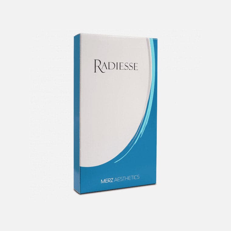 Radiesse 1,5 ml kalsiyum hidroksiapatit ürün kutusu